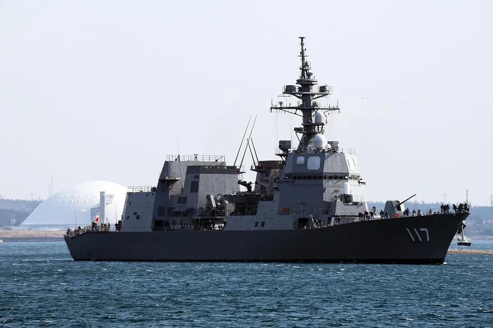 【有片】日本護衛艦「涼月號」罕見進入中國浙江領海　北京要求徹查