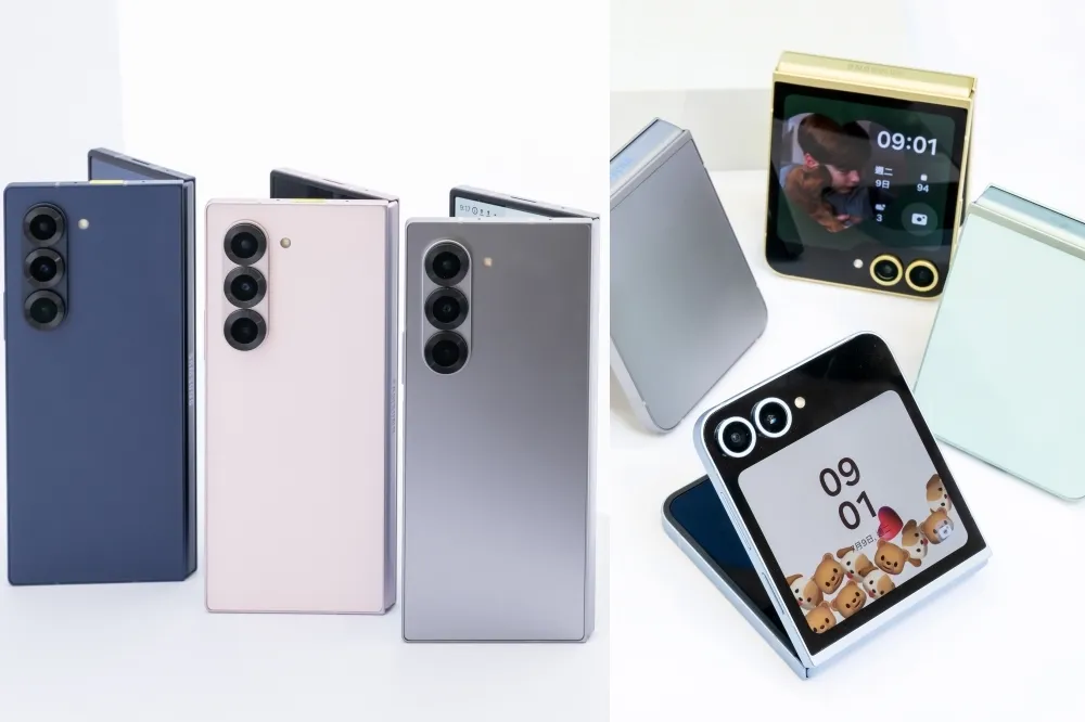 三星全新 AI 摺疊機開放預購！Samsung Galaxy Z Fold6 與 Z Flip6 規格、售價、實機顏色、販售通路一次看