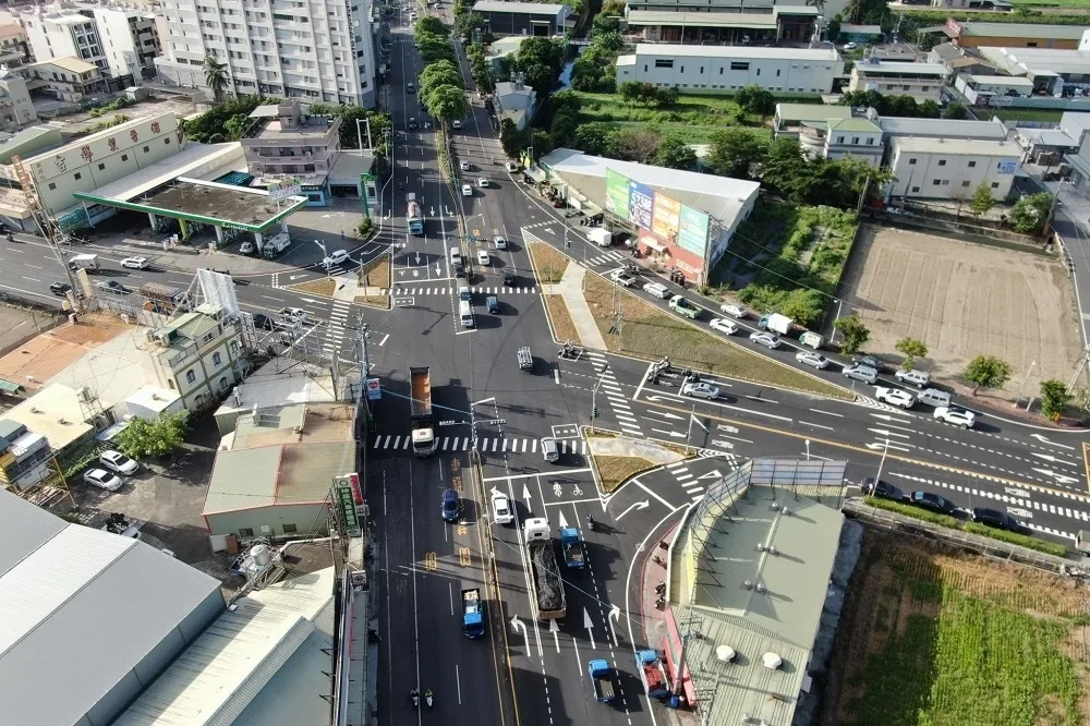 改善大寮交通樞紐工程　提供行人安全道路