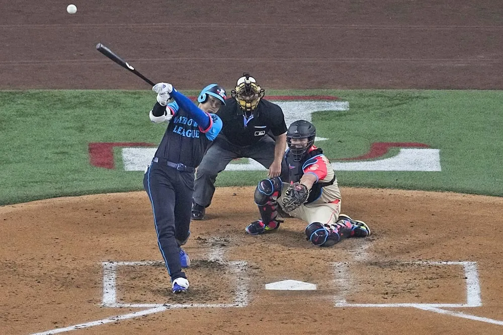 【好遠片】大谷翔平MLB明星賽首轟　擊出3分砲寫下大聯盟罕見紀錄