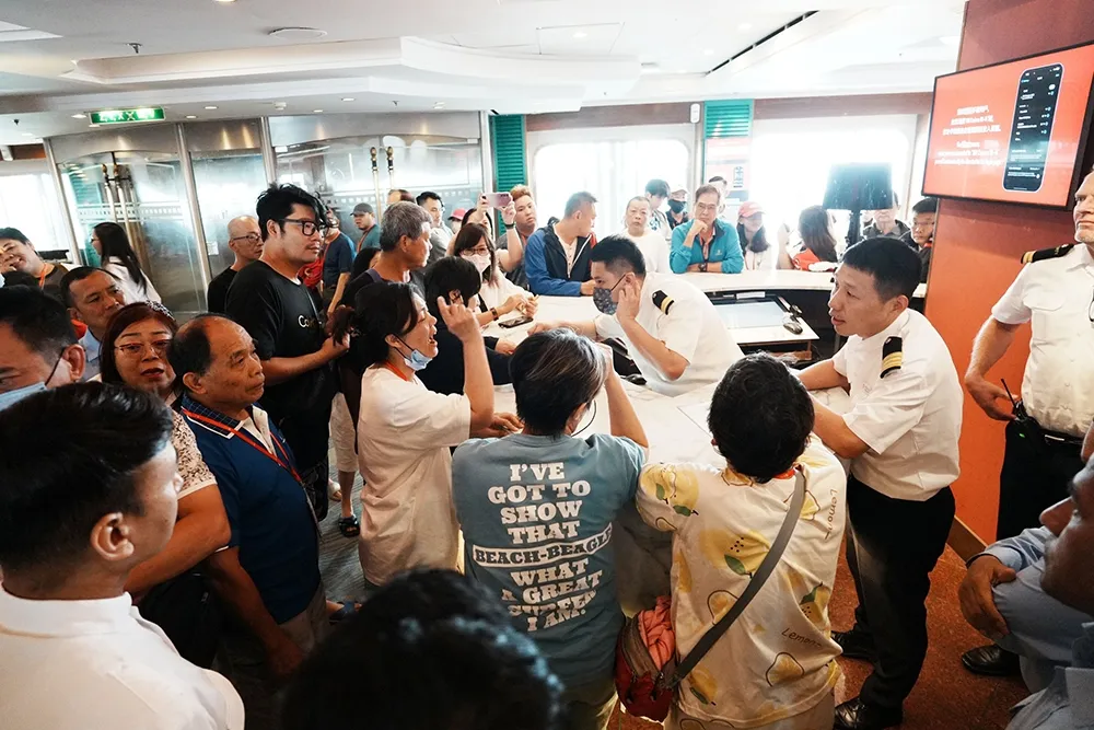 【獨家】「名勝世界壹號」郵輪因颱風取消停靠那霸港　提供消費金旅客不服怒喊退現金