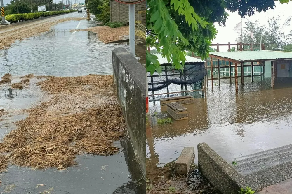 「今天沒放假」彰化積水未退道路難行　民眾灌爆縣長王惠美臉書怨怎麼上課