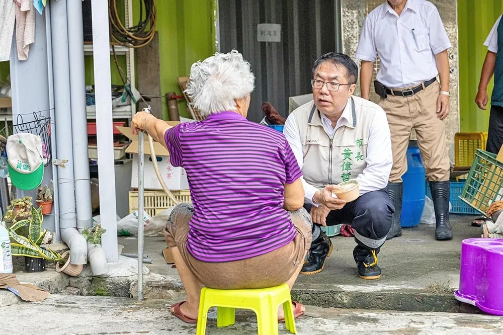 凱米強颱遇大潮台南治水有成　 黃偉哲：持續打造韌性城