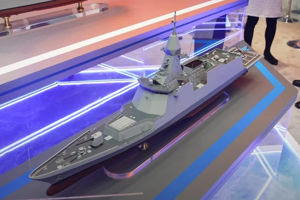 【有片】鎖定澳洲二級戰鬥艦競標　韓華海洋推出Ocean 4300巡防艦設計