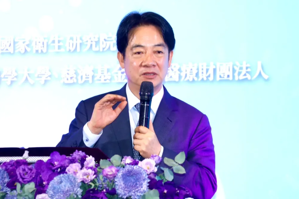 提健康台灣願景 　賴清德將成立「體育暨運動發展部」