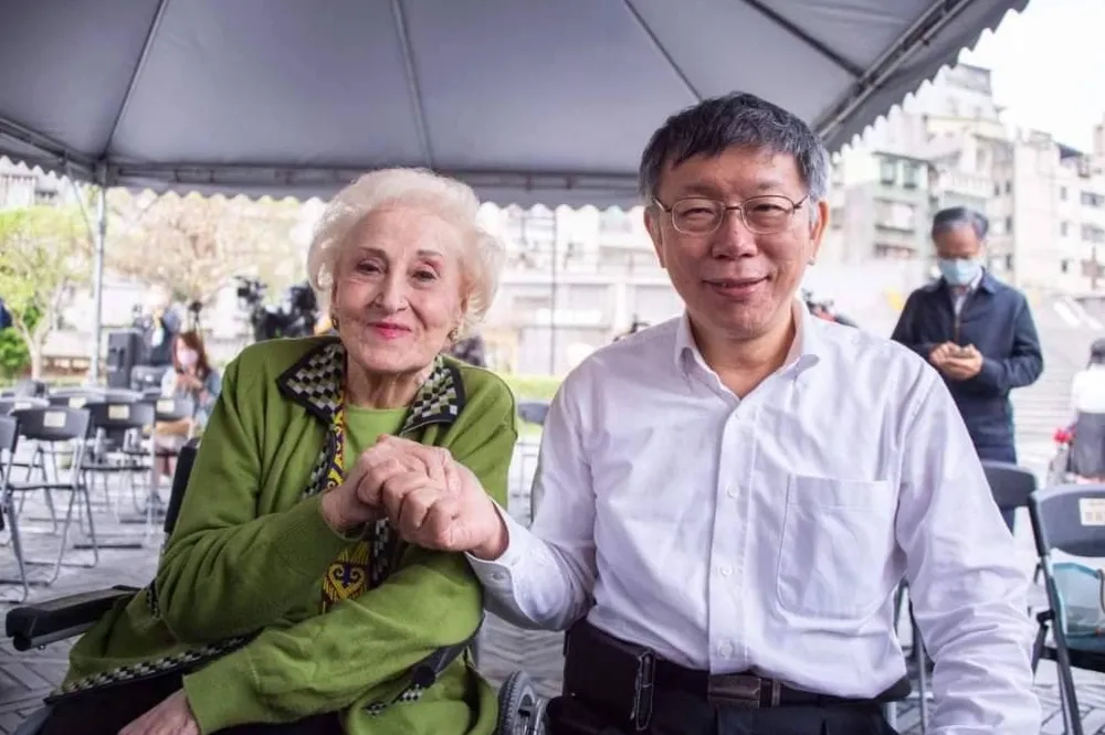 緬懷彭蒙惠　柯文哲感謝老師一生如鑽石閃耀光芒