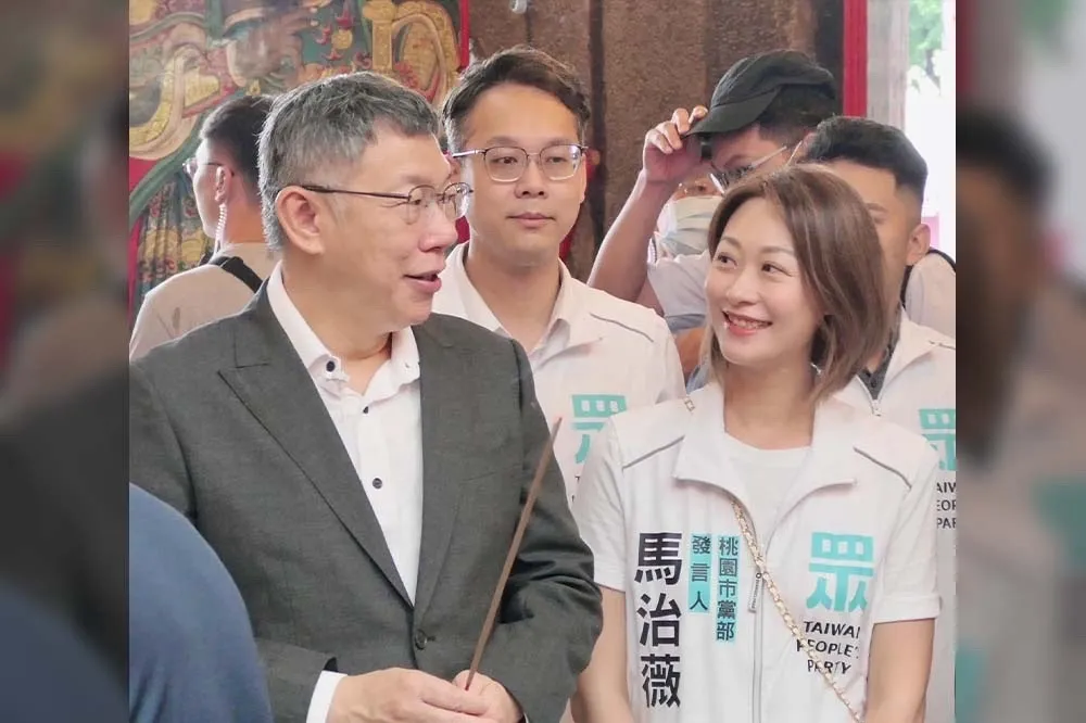 民眾黨前發言人馬治薇收中資選舉　法院輕判8月檢方將提上訴