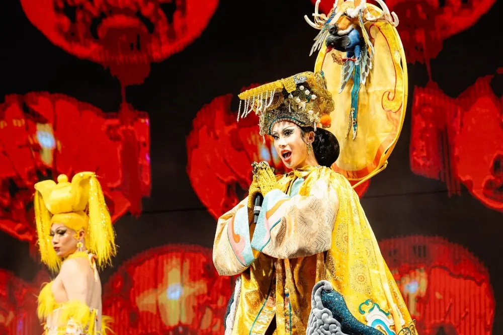 【巴黎奧運】化身「媽祖」登巴黎文奧台灣館　妮妃雅：中華台北就是台灣