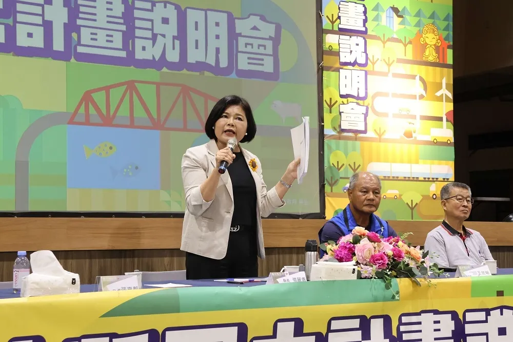 雲林縣國土計畫說明會前進林內　張麗善：爭取農業權入法