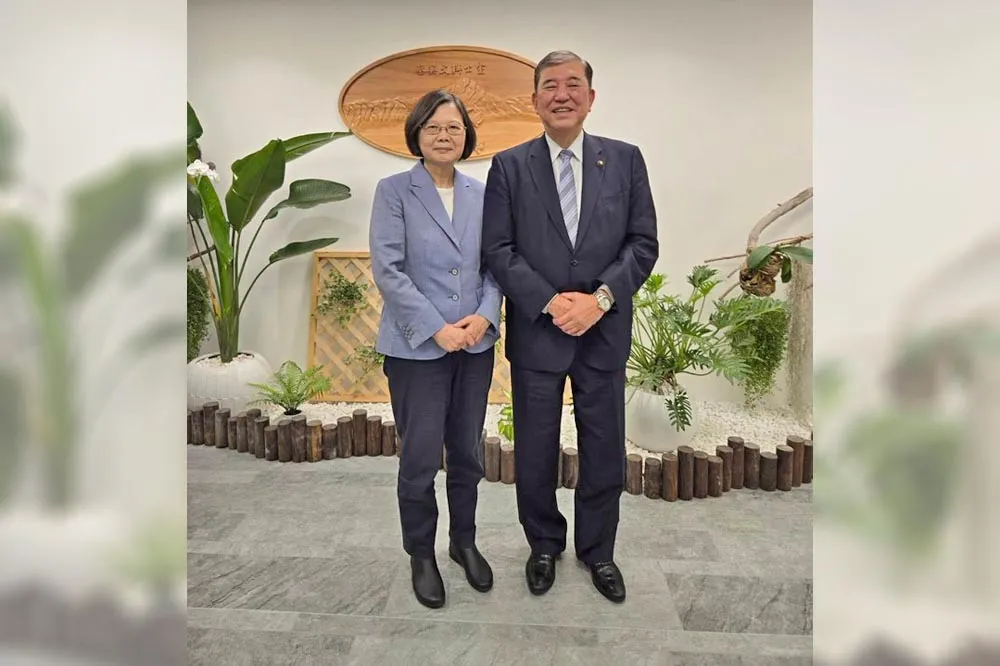 日自民黨要角石破茂台北受訪　若獲支持非常願意參選總裁