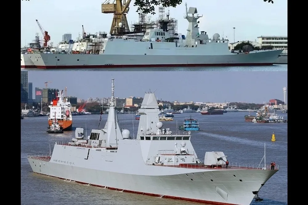 解放軍054AG型巡防艦曝光　為Z-20加長飛行甲板、換新主砲