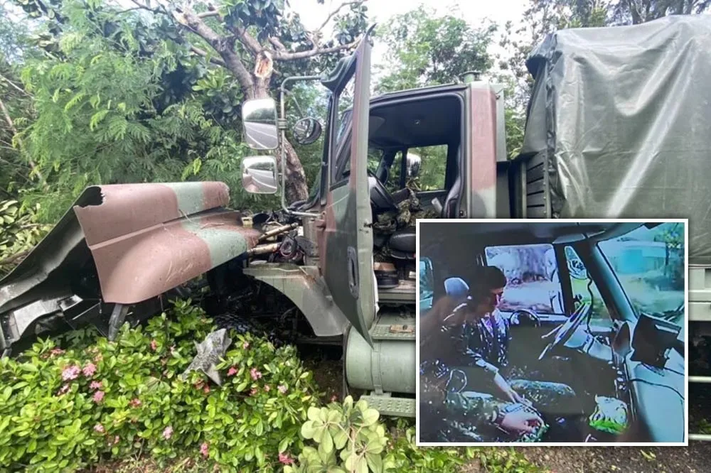 【瞎忙片】不是方向盤卡死！八軍團車禍原因曝光　駕駛低頭整理手機直接撞樹