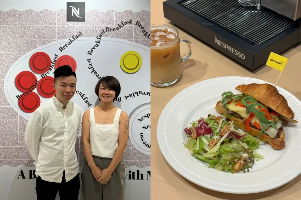 Nespresso 攜米其林主廚、樂子推星級早餐！「港式沙嗲牛肉可頌」搭鴛鴦期間限定
