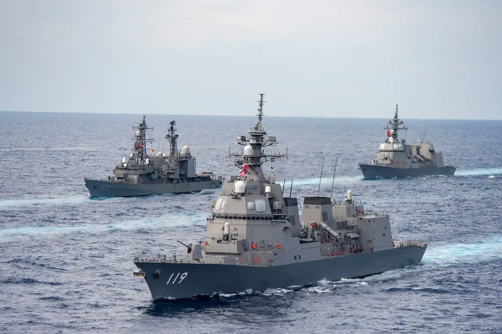 【有片】日海上自衛隊成立以來最大編制改組　4支護衛隊群改為3支水上戰群
