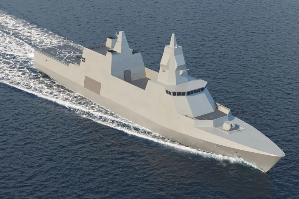 【有片】星國未來新軍艦排水量達8千噸　成全球首款無人載具母艦作戰軍艦