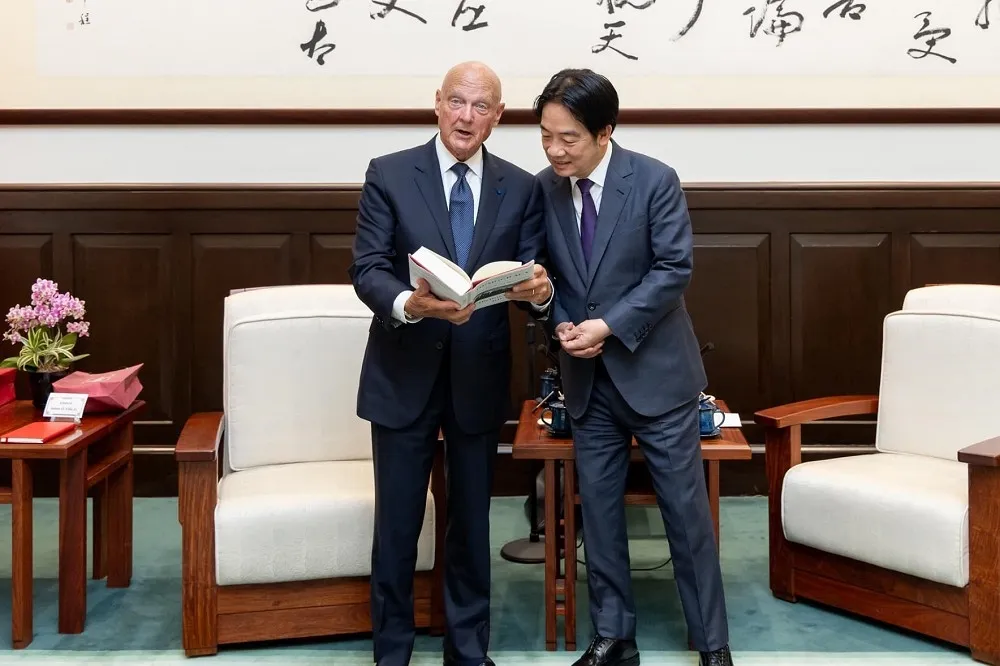 接見胡佛研究所學者　賴清德：盼台美攜手打造更安全供應鏈