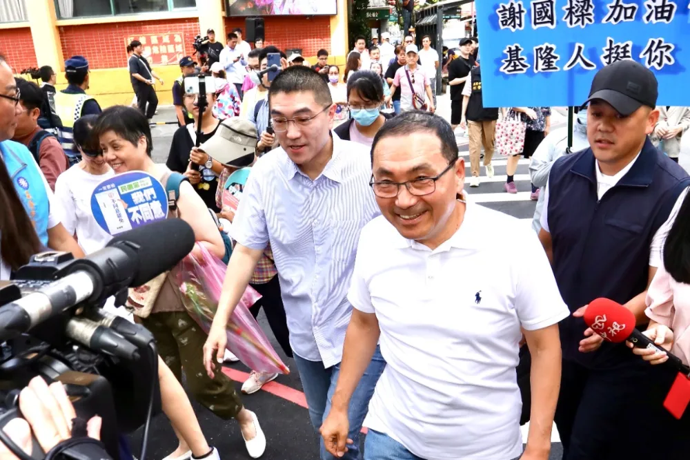 侯友宜赴基隆「固樑」　訴諸北北基生活圈一起反罷免