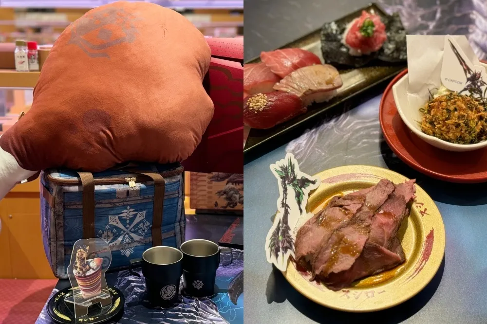 壽司郎魔物獵人合作活動開跑！開箱聯名餐點、限定特典、滿額贈　北中南 3 門市變主題店