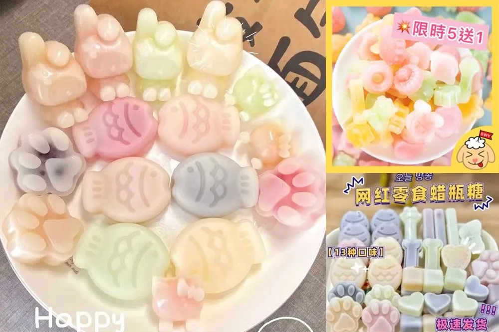 【抖音爆紅零食】蠟瓶糖是什麼？製造原料、危害成分等 QA 一次看　食藥署：違法販售最高可罰 300 萬