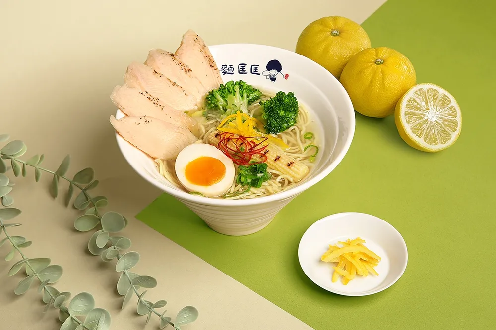 吃拉麵送東京機票！麵匡匡攜手日本中華料理品牌「バーミヤン」合作　推限量新品「柚見小清新嫩鷄拉麵」