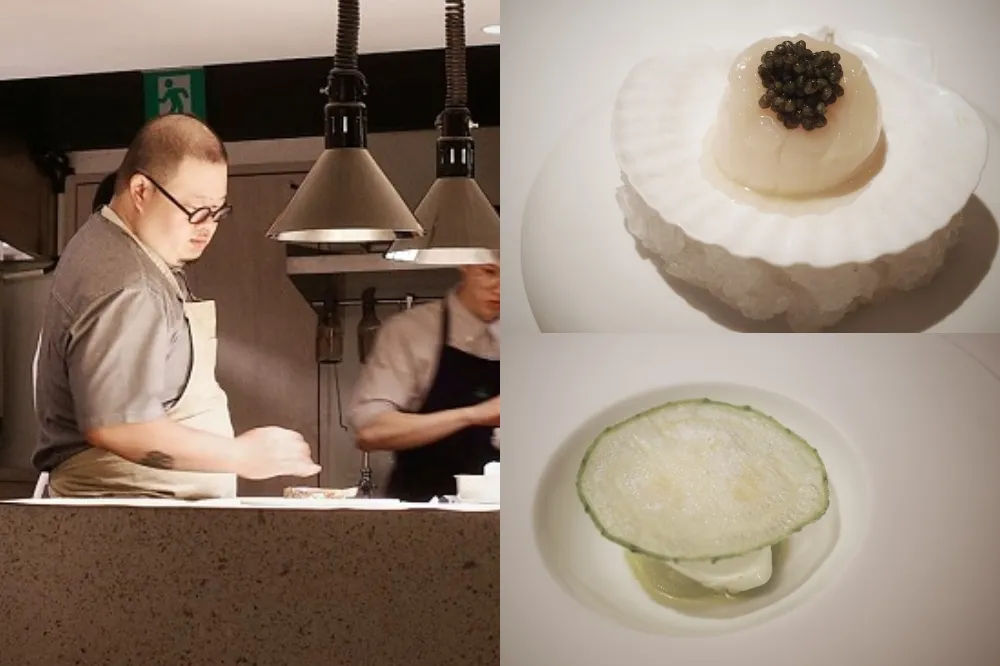 【台北米其林一星餐廳】「NOBUO」摘星後的首季菜單　端出經典干貝慕斯外的「帆立貝」新菜登場