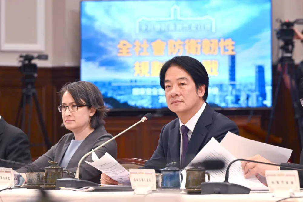 防衛韌性委員會首登場　賴清德固內攘外3箭齊發
