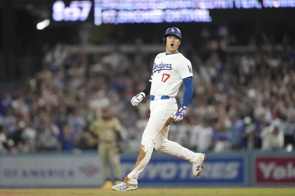 大谷翔平「超人數據」再+1！單季400壘打數近23年首見　「55-55」再等等