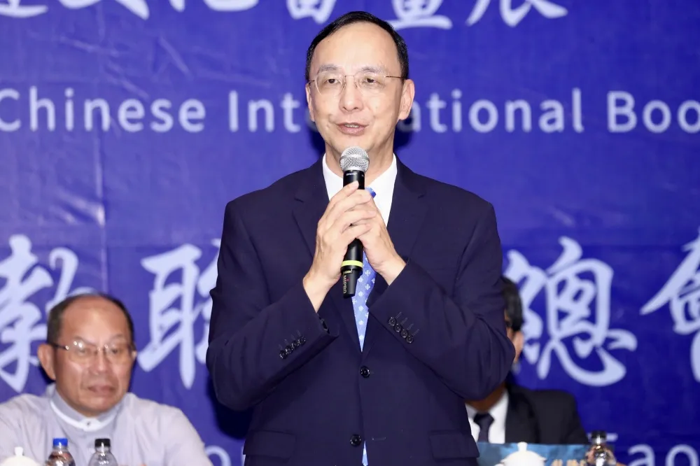 批總預算案浪費公帑　朱立倫喊話卓榮泰：要向國會展現誠意