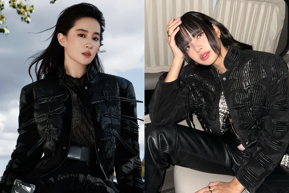 《玫瑰的故事》劉亦菲LV大秀梳油頭造型老氣　「這關鍵」待遇慘輸BLACKPINK Lisa