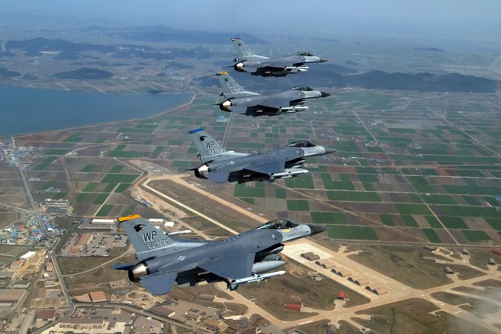 駐韓美軍F-16去年摔2架皆因「供電不穩」　國軍F-16機隊也有同問題