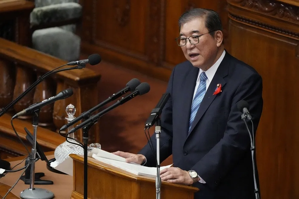 日相石破茂首次國會演說　警告「今天烏克蘭可能是明日東亞」