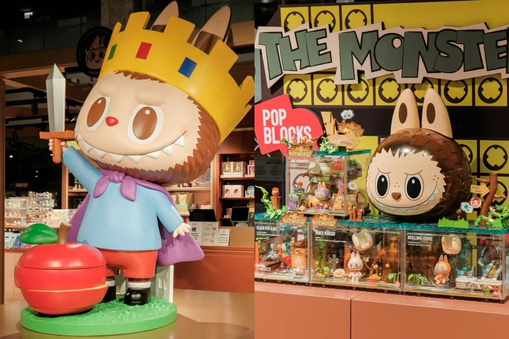 POP MART 台南南紡店開幕！LABUBU 隱藏款雕像亮相　必收周邊、滿額贈一次看