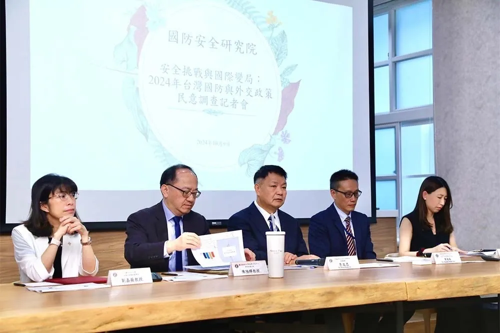 【國防院民調】6成民眾認為中國5年內不犯台　47.9%對國軍防衛沒信心