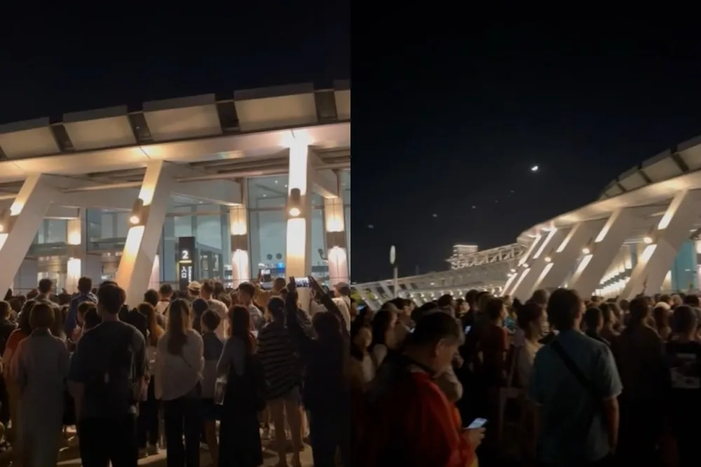 雙十國慶煙火落幕　雲林高鐵湧30萬人散場爆衝突