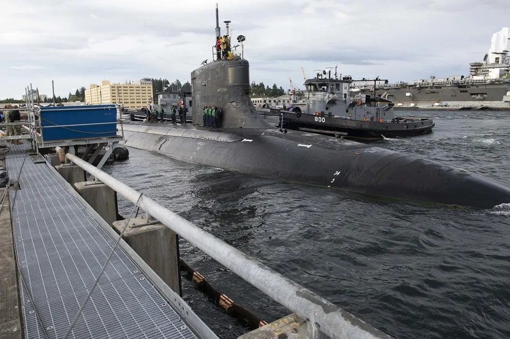 美軍「康乃狄克號」潛艦2021年南海受損　疑與中國監測的巨大渦旋有關
