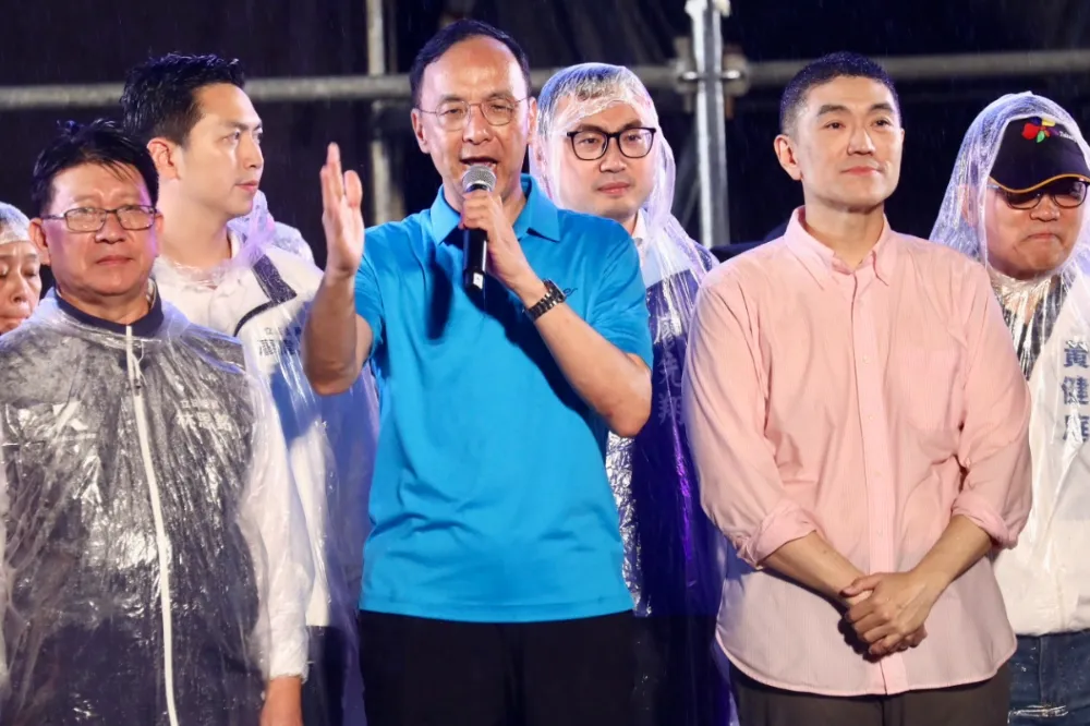 批民進黨催動仇恨罷樑　朱立倫：賴清德想拿刀砍死國民黨
