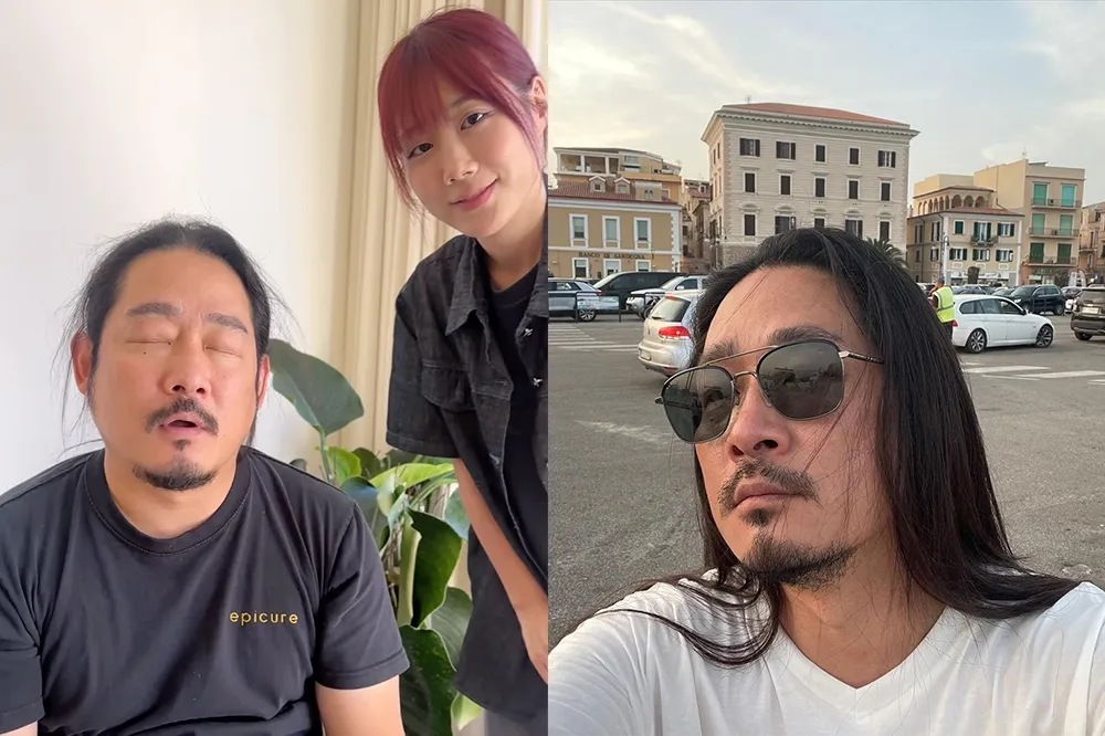 【Netflix 黑白大廚】賤兔主廚金度潤訪台！與 YTR 金針菇同框拍影片　品嘗這款台灣美食、用中文大讚好吃