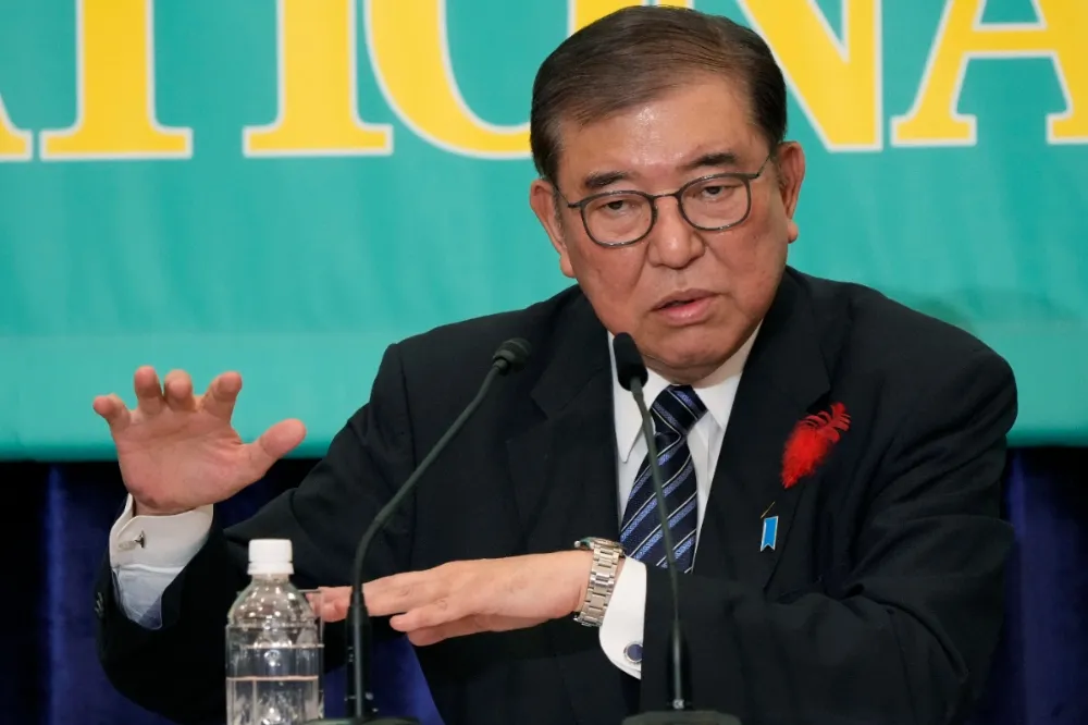 日相石破茂關切中共環台軍演　防衛大臣：無飛彈落EEZ