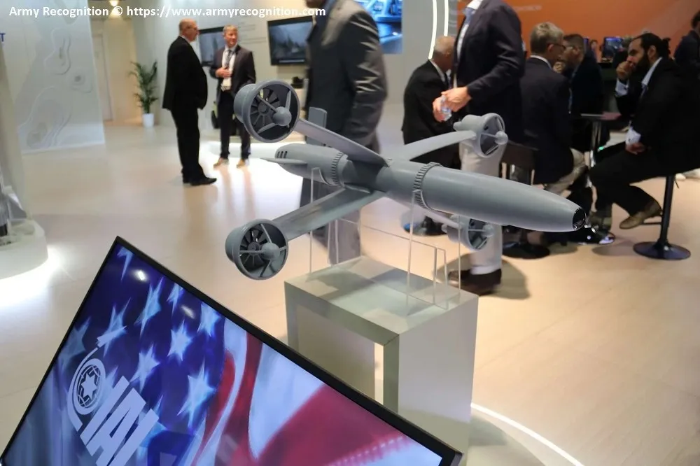 【有片】以色列IAI在AUSA 2024會場　展出五角大廈採購ROC-X滯空遊蕩彈藥