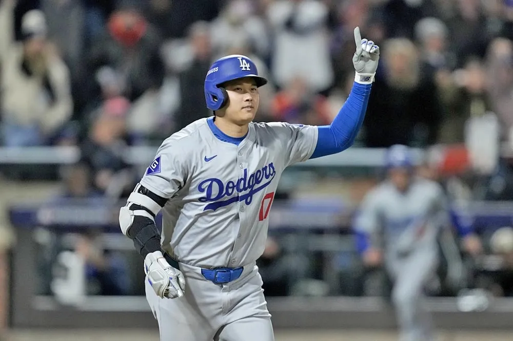 大谷翔平3分砲！道奇8：0打爆大都會　系列賽2比1領先