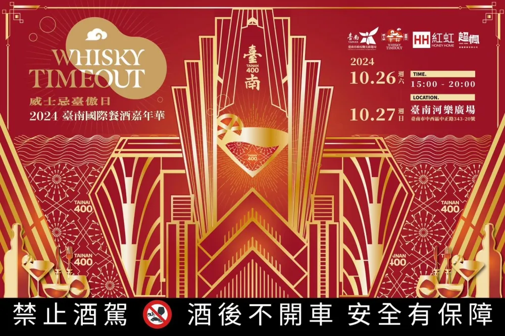 【攤位圖、時間表】2024 台南國際餐酒嘉年華首日突破 2 萬人朝盛！全台百間國際級酒吧、超過 200 款調酒任你喝