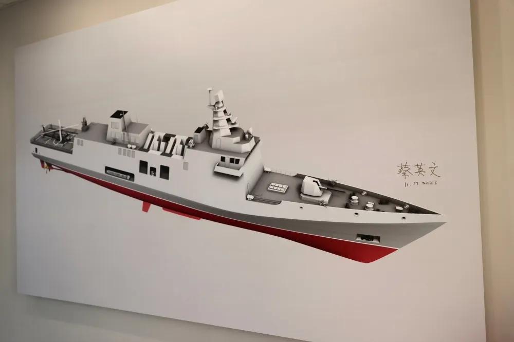 【獨家】國造輕型巡防艦安龍典禮　11月4日高雄中信造船廠舉行