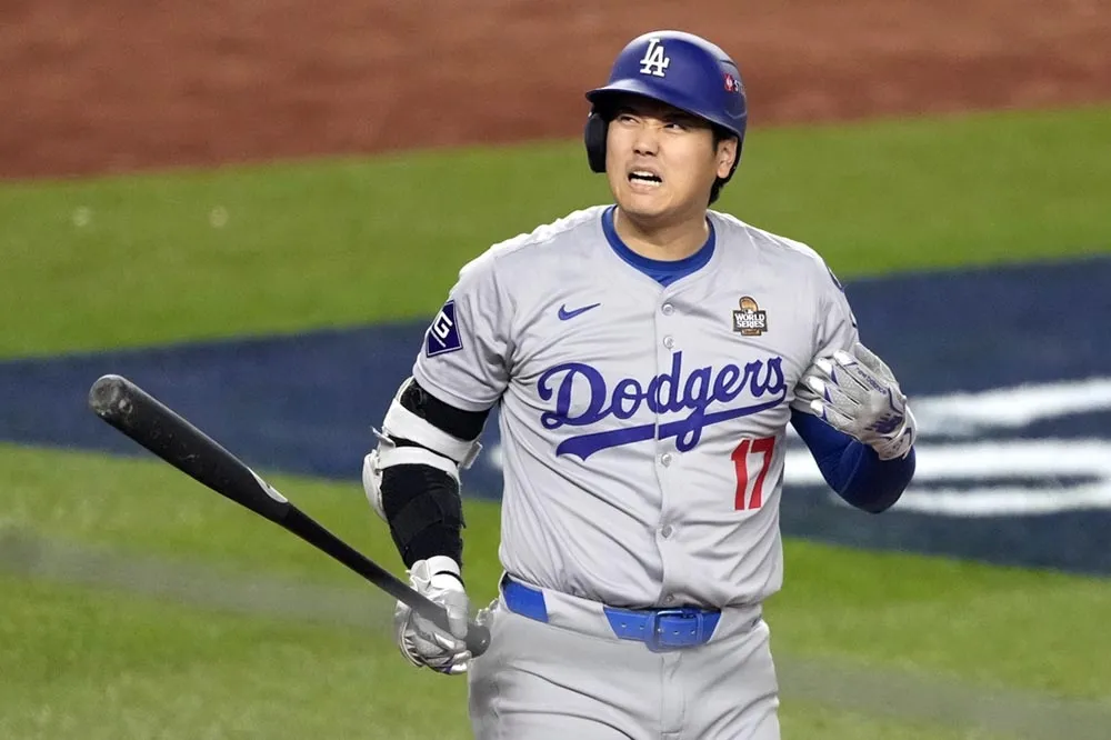 大谷翔平遭觸身球、3打數無安打　道奇靠「黃金打線」奪勝3比0領先洋基