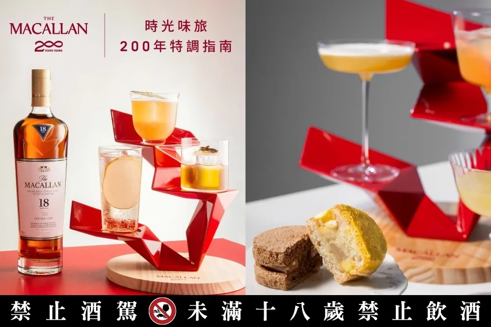 麥卡倫「時光味旅 200 年特調指南」活動開跑！全台百間酒吧推限定特調　再抽香港三天兩夜極致探索之旅