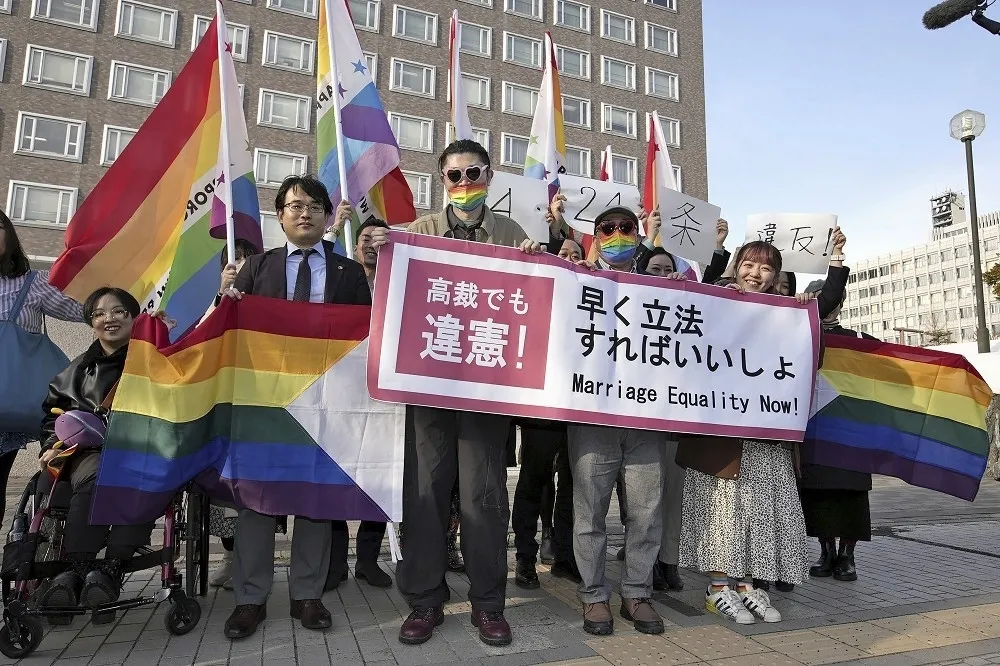 日本高院第二例　東京高院裁決禁止同婚是違憲　