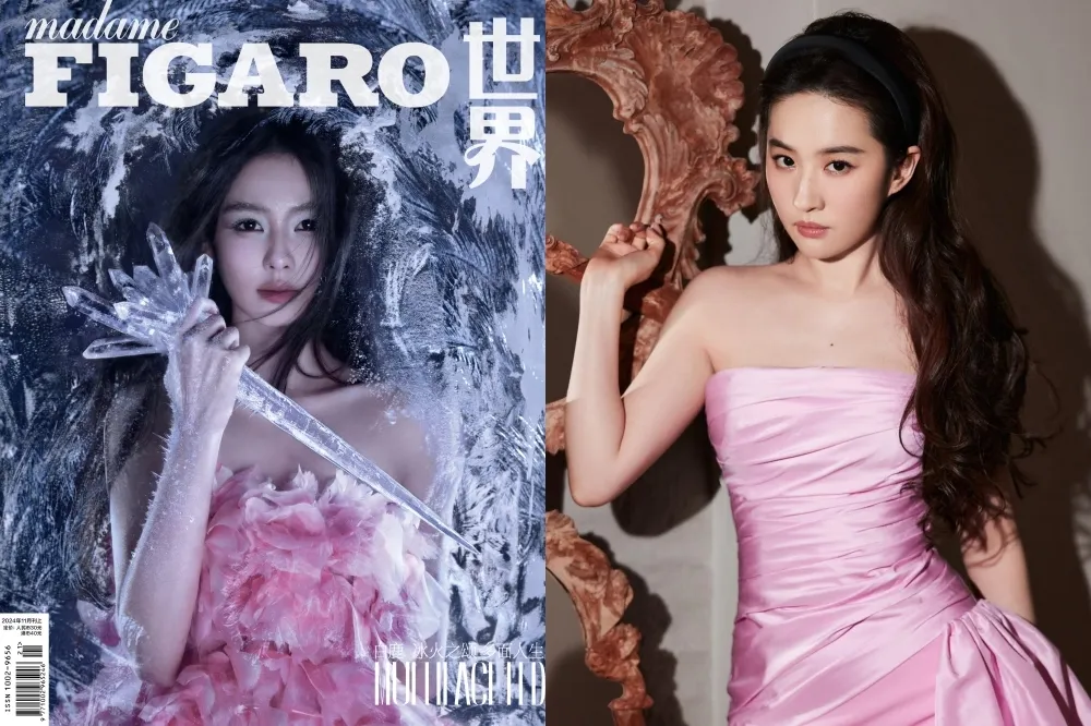 白鹿2年換14套高訂登雜誌打趴《玫瑰的故事》劉亦菲紀錄　開千萬名車逛商場畫面登熱搜