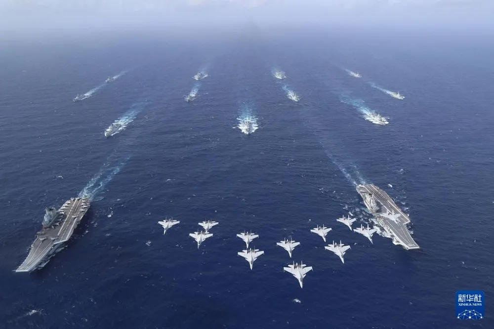 【有片】解放軍證實「遼寧號」航母10月下旬　首度與「山東號」雙航母編隊訓練