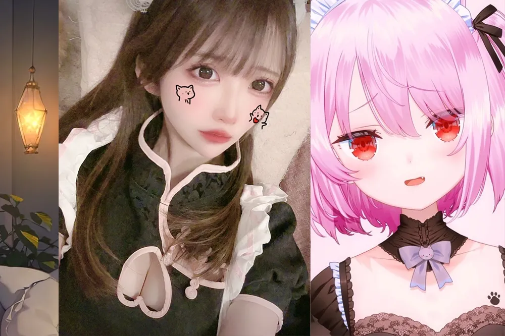 誠意十足！VTuber 三毛貓化身旗袍女僕「發福利」祝粉絲萬聖節快樂