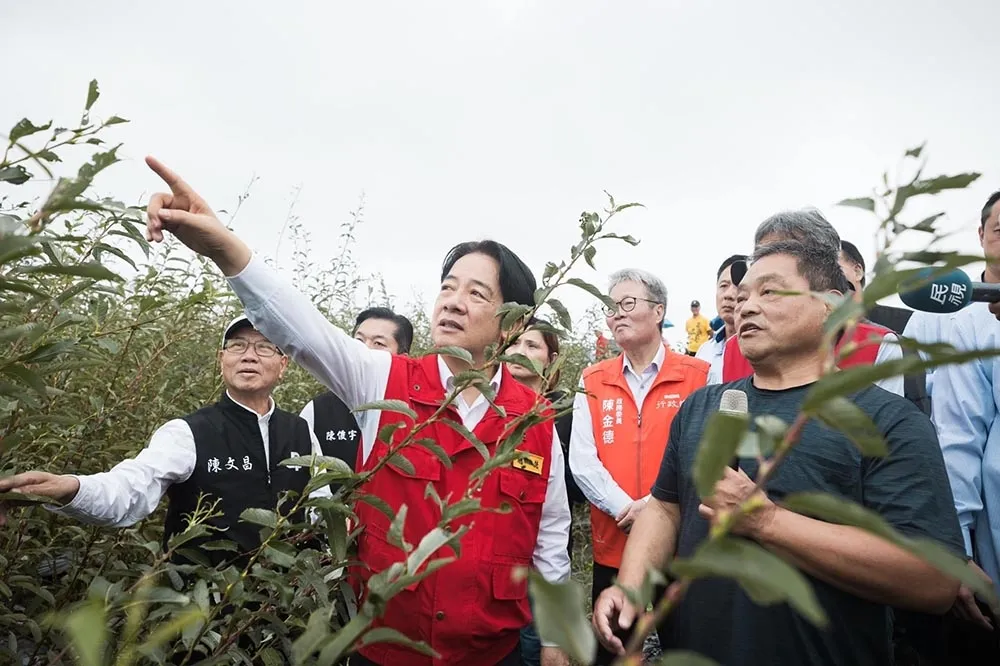 宜蘭農損納入全品項補助　賴清德：從優從速協助災民