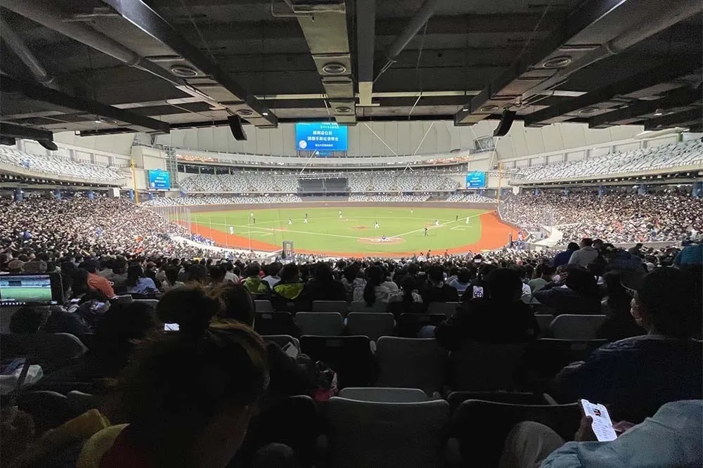 中職、大巨蛋達共識「明年保底29場」　聯盟會長蔡其昌：有機會超過30場